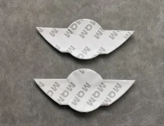 Mini Cooper One Logo Capó y Maletero 11,5x5cm