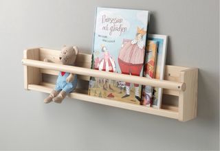 Estante de pared Ikea de madera