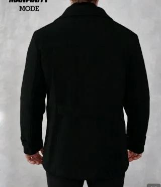 Chaquetón negro Talla L