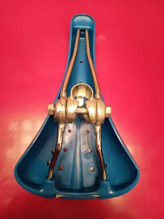 Sillín BMX Dominator Azul Nuevo