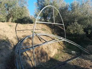 Arcos de invernadero metálicos