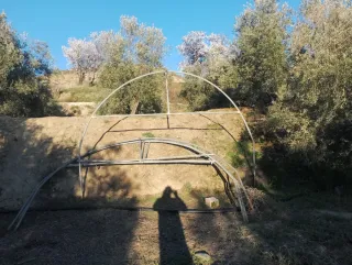 Arcos de invernadero metálicos
