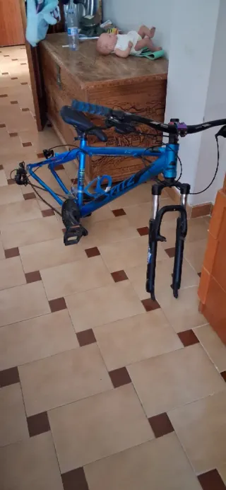 Bicicleta Stunt Azul