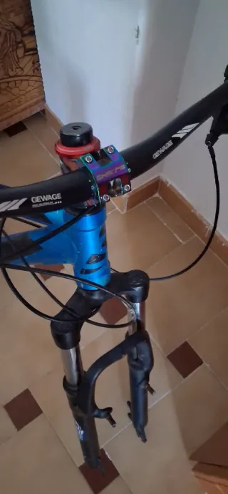 Bicicleta Stunt Azul