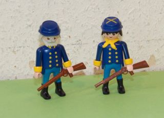 Playmobil 2 soldados Nordistas