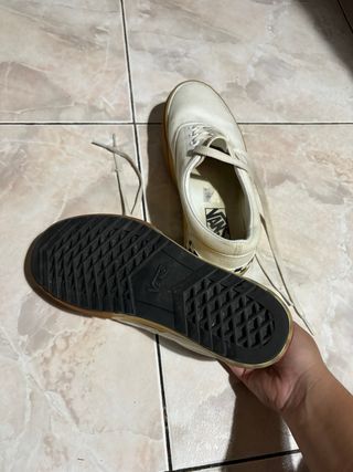 Vans Plataforma Blancas