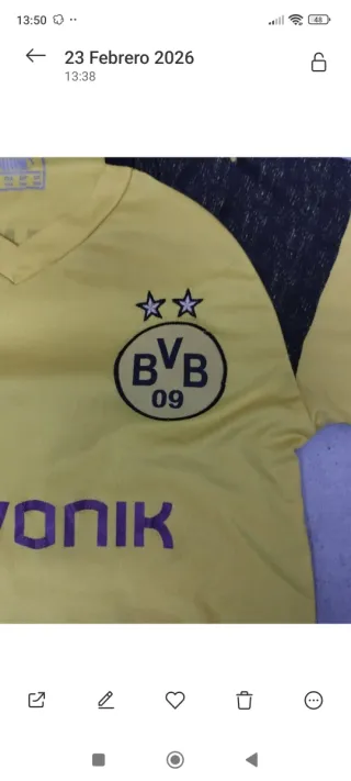 Camiseta Puma Dortmund BVB 09 Original talla 164.