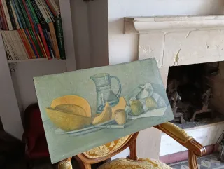 Quadro realismo frutta e brocca, 1944