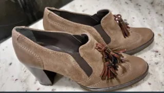 Zapatos tacon 38 ante