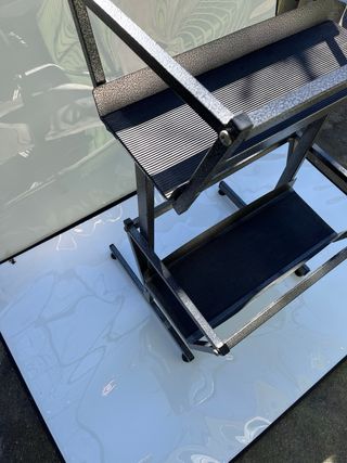 Expositor doble bandeja para láminas