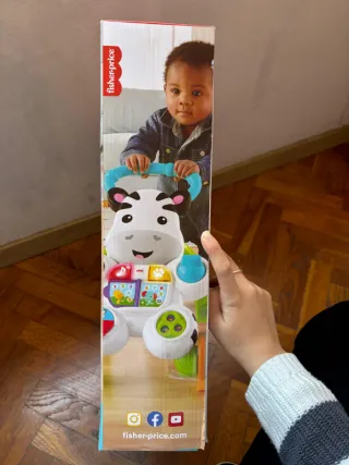 Andador Cebra Musical Fisher Price