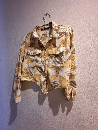 Camisa estampada de Zara