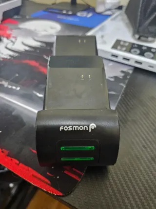Estação Carregamento Xbox One + Baterias Fosmon