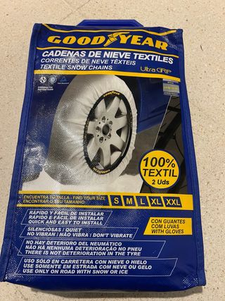 Cadenas Nieve Goodyear Textiles XXL Nuevas