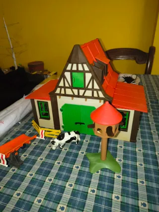 Avión Playmobil Policía, dos coches de policía..