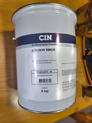 Pintura CIN C-FLOOR RM620 Amarilla 6kg