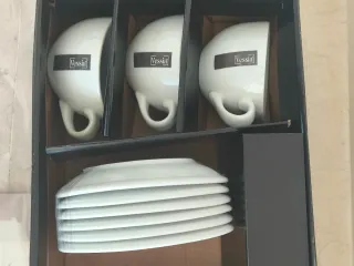 6 Tazas de café con leche Vessia