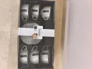 6 Tazas de café con leche Vessia