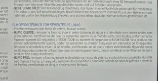 Almofada Termica (quente e frio) Legami - Nova