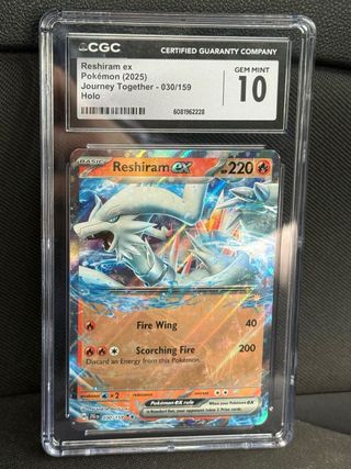Reshiram EX 030/159 CGC 10 Holo