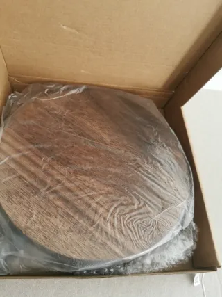 Taburete de madera rústico. OFERTA!