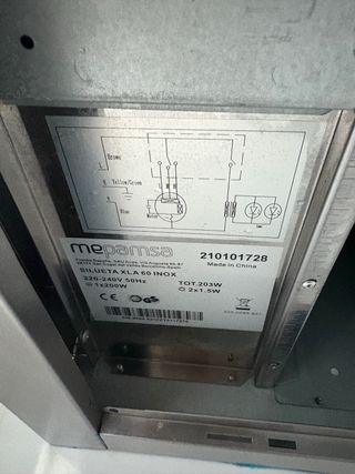 Campana extractora mepamsa