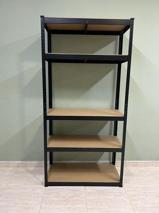 2 Estanterías Metálicas 180x40x90cm pack de 2 un.