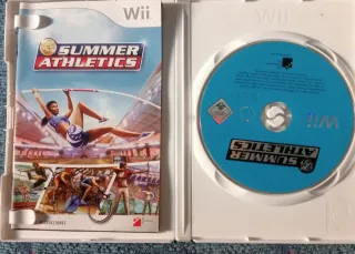 2 juegos Wii Sports y Athletics. Summer