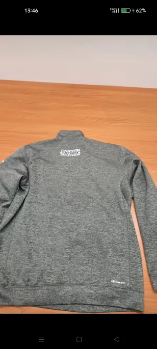 Felpa Adidas Climawarm Grigia Taglia L