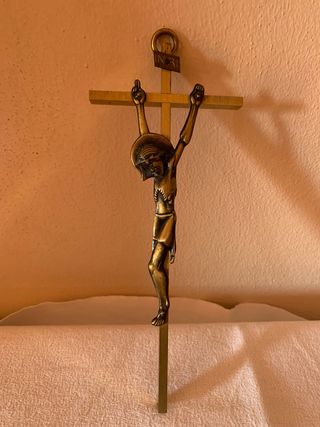 Crocifisso in ottone
