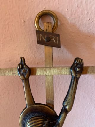 Crocifisso in ottone