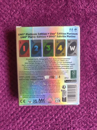 UNO Platinum Edition