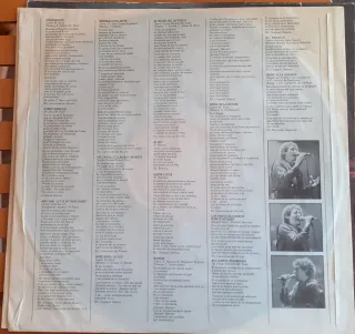 Doble LP vinilo Miguel Ríos: "Rock & Ríos", 1982.