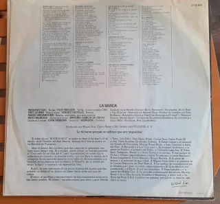 Doble LP vinilo Miguel Ríos: "Rock & Ríos", 1982.