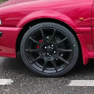 4 llantas Speedline Corse 4x100 17" con Pirelli