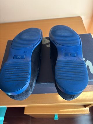 Zapatos de piel vuelta talla 42