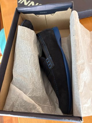 Zapatos de piel vuelta talla 42