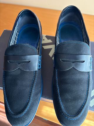 Zapatos de piel vuelta talla 42