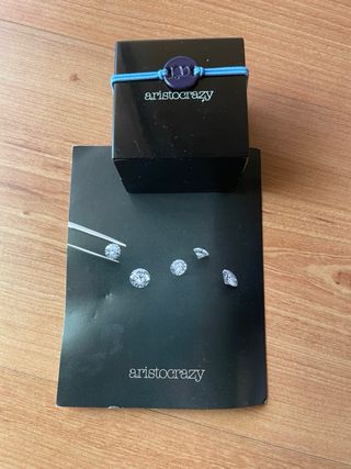 Anillo de oro blanco de 18K con diamantes 0,09 cts