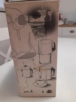 Caffettiera e orziera napoletana 3/4 tazze.