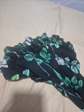 Blusa floral manga larga