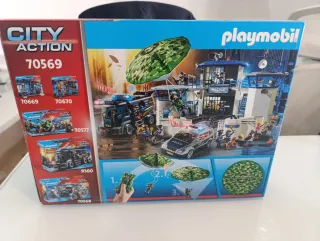 Playmobil City Action Helicóptero Policía 70569