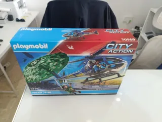 Playmobil City Action Helicóptero Policía 70569