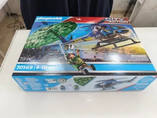 Playmobil City Action Helicóptero Policía 70569