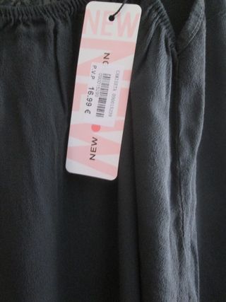 BLUSA LENCERA ENCAJE NEGRA