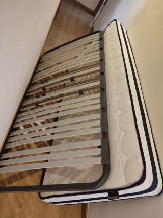 Somier multilaminas+Colchón Viscoelástica 90 * 180