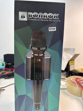 BONAOK Karaoke Microphone, Portable Wireless Bluet
