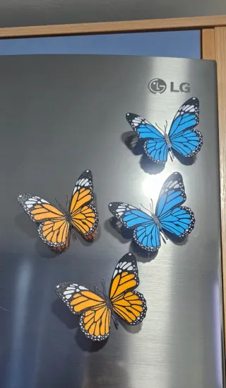 Imanes Decorativos Mariposa.