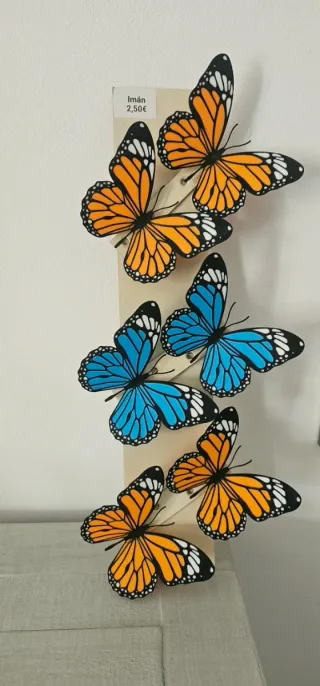 Imanes Decorativos Mariposa.