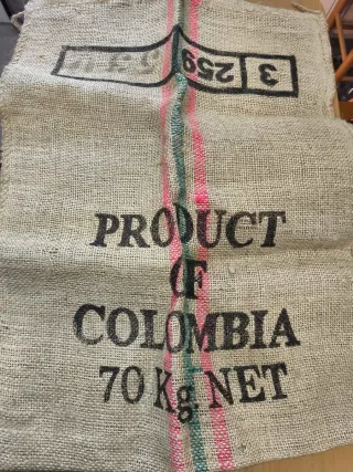 Saco de café de Colombia 70 kg